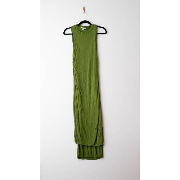 Atlein x RTR Green Knit Midi Dress - Picture 4 of 9